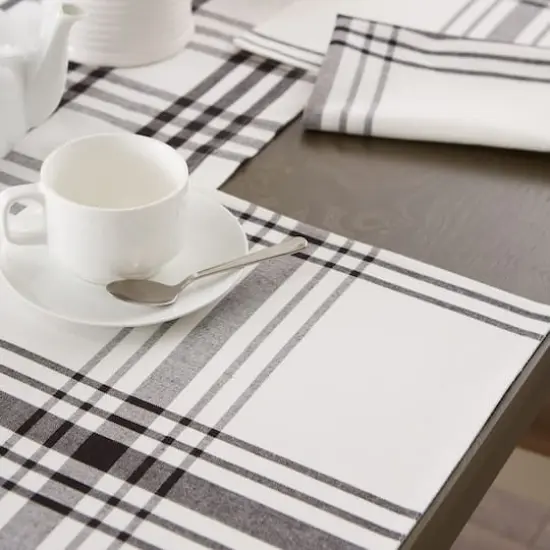 DII&reg; Home Sweet Farmhouse Black Cotton Placemats, 6ct. {3}