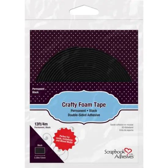 Scrapbook Adhesives By 3L&reg; Crafty Foam Tape Roll White {2}