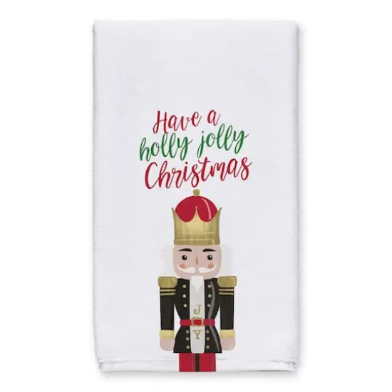 Holly Jolly Nutcracker Tea Towels - Set of 2 {3}
