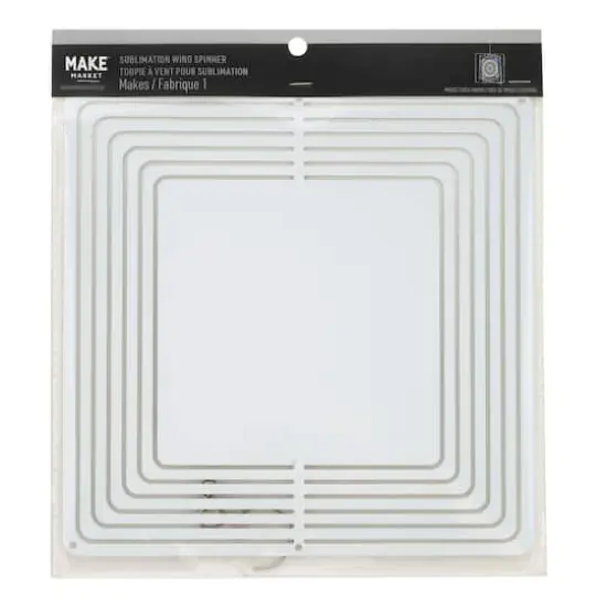 8" x 8" Sublimation Wind Spinner by Make Market&reg; {4}
