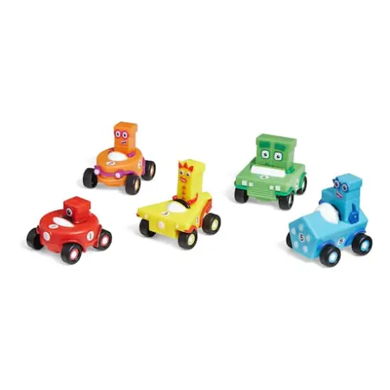 hand2mind Numberblocks&reg; Mini Vehicles Play Set {1}