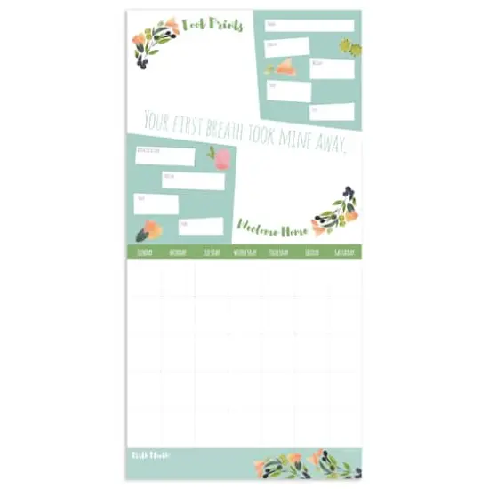 TF Publishing Baby's First Year Undated Keepsake Wall Calendar {4}