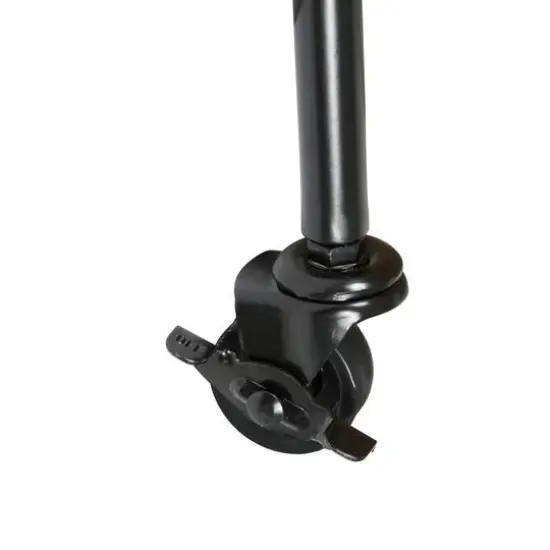 Honey Can Do 3-Tier Black & Rustic Brown Rolling Bar & Serving Cart {14}