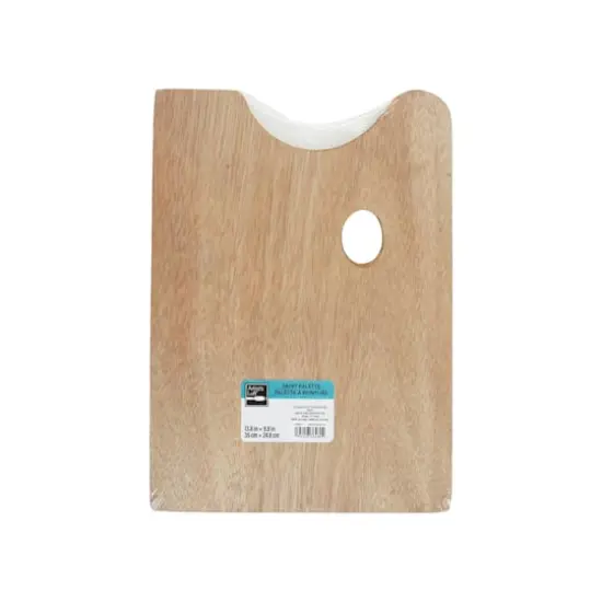 Rectangle Wooden Palette by Artist's Loft&reg; {4}