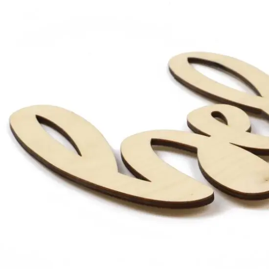 Leisure Arts&reg; 12" Wood Believe Word {3}