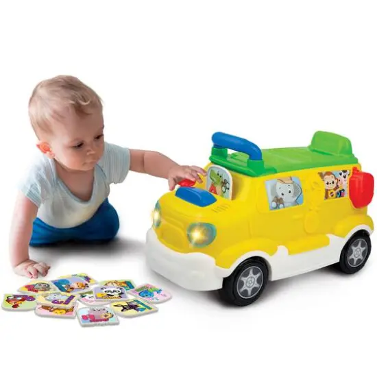 Enviro-Mental Toy Brilliant Beginnings Ride 'Em Tiger Safari Bus {6}