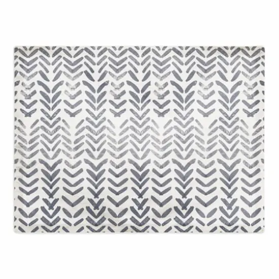 Herringbone Pattern 18" x 14" Poly Twill Placemat {1}