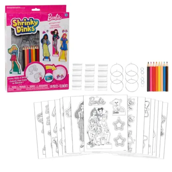 Just Play&reg; Shrinky Dinks&reg; Barbie Activity Kit {3}
