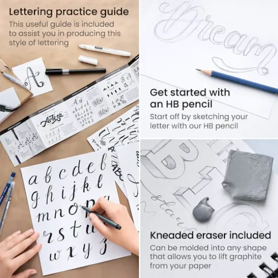 Arteza&reg; 12-Piece Beginner Hand Lettering Set {5}