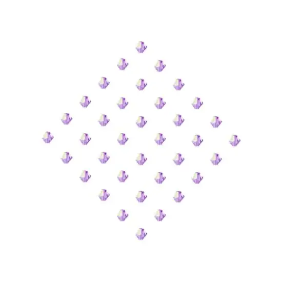 John Bead PRECIOSA 6mm Czech Crystal Bicone Beads, 36ct. Violet AB {3}