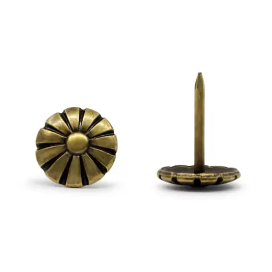 Dritz&reg; Home 7/16'' Decorative Nailhead Trim Antique Brass {5}