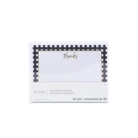 Thank You Flat Cards & Envelopes by Recollections&trade;, 4.25" x 5.5" {1}