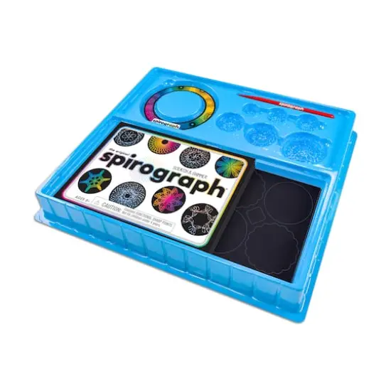 Spirograph Scratch & Shimmer {4}