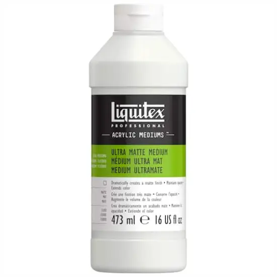 Liquitex&reg; 16oz. Professional Ultra Matte Medium {1}