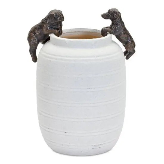 Mini Dachshund & Bulldog Pot Hangers Set {5}