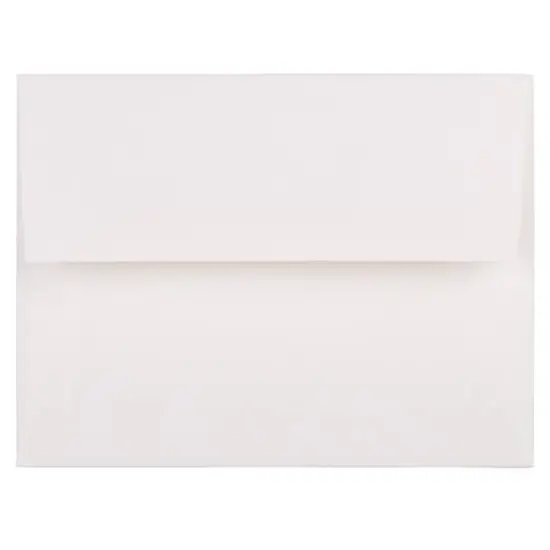 JAM Paper A2 Strathmore Invitation Envelopes, 50ct. Bright White Laid {2}