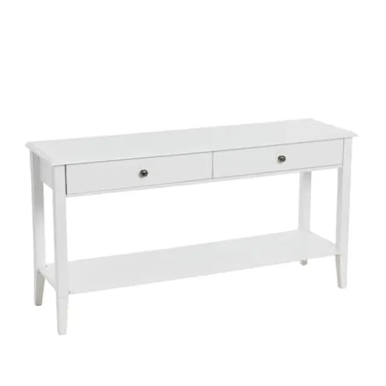 Hello Honey&reg; Pleasantville White Console Table with 2 Drawers {1}