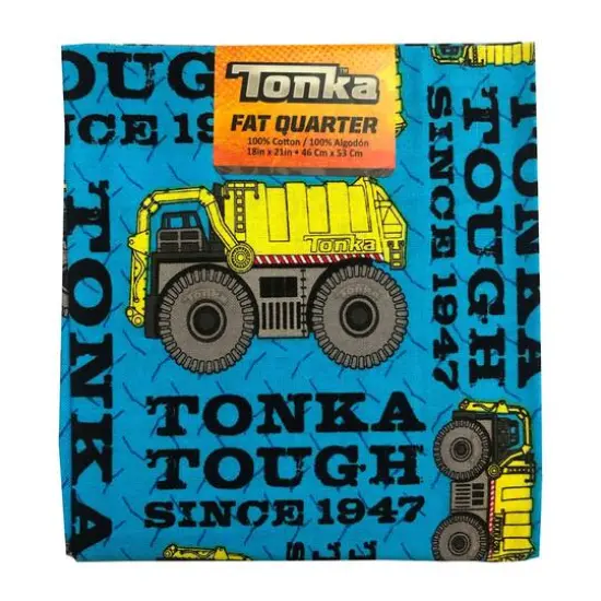 Camelot Fabrics Tonka Truck Tough Cotton Fat Quarter, 6ct. {1}