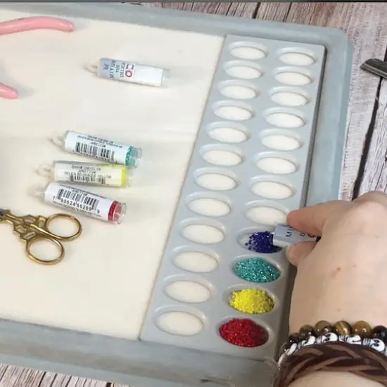 The Beadsmith&reg; BASIC elements&trade; 24-Hole Seed Bead Sorters, 2ct. {8}