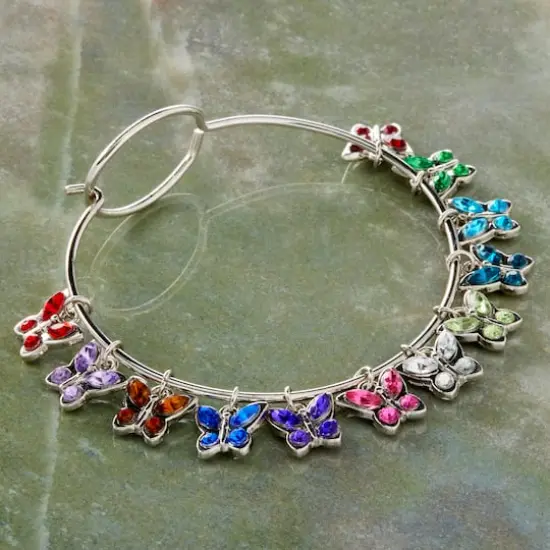 Charmalong&trade; Rhodium Butterfly Charms by Bead Landing&trade; {3}