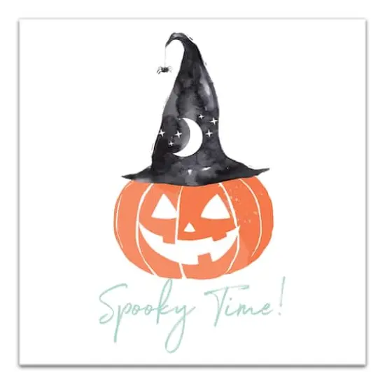 Spooky Time Canvas Wall Art {1}