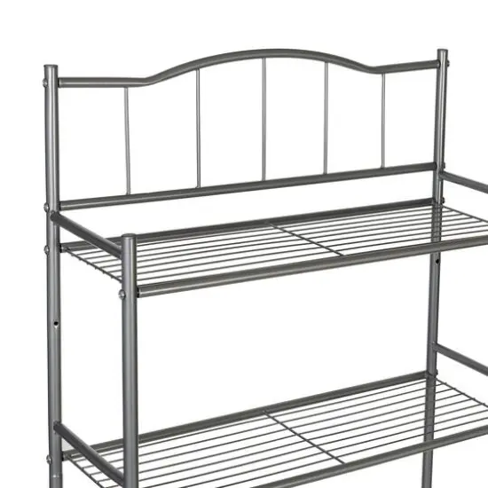 Honey Can Do Nickel 3-Shelf Over-The-Toilet Space Saver {7}