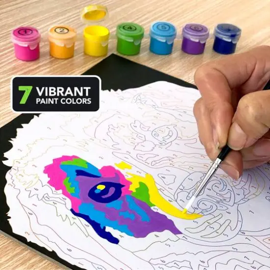 ArtSkills&reg; 8.5" x 11" Puppy Paint by Number for Kids {6}