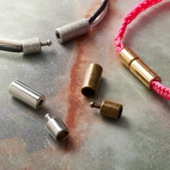 18mm Cord End Cap Closures, 4ct. by Bead Landing&trade; {3}