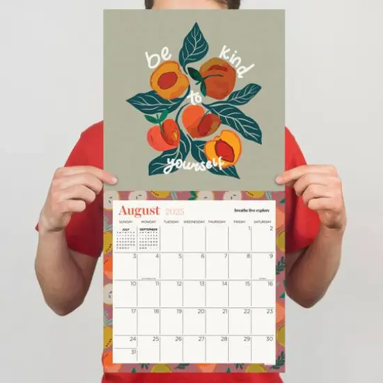 TF Publishing 2025 Breathe Live Explore Wall Calendar {6}