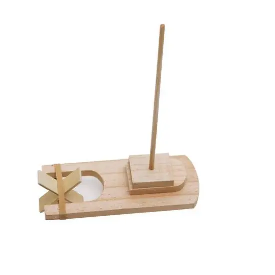 S&S Worldwide&reg; 6" Wooden Paddle Boat, 12ct. {3}