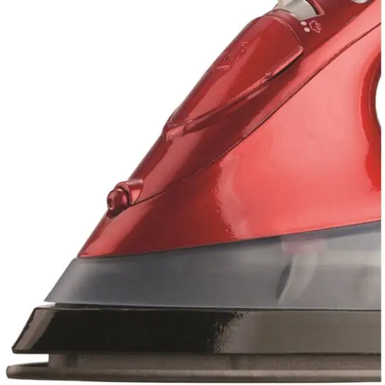 Brentwood&reg; Full-Size Nonstick Steam Iron Red {6}
