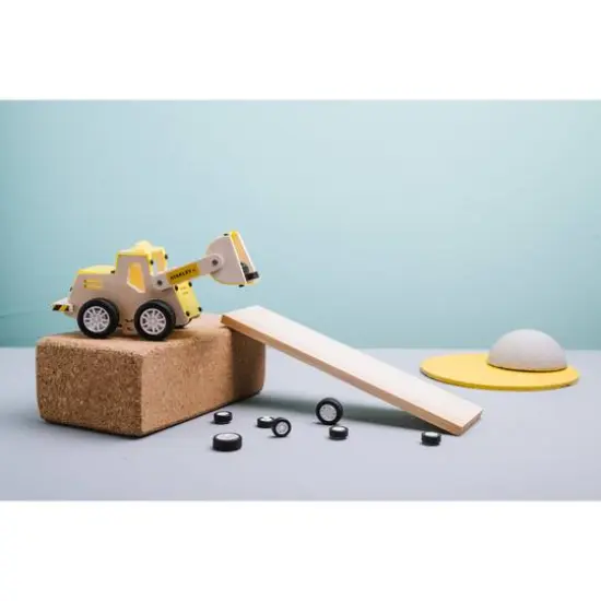 Red Toolbox Stanley Jr Build Your Own Front Loader Kit {5}