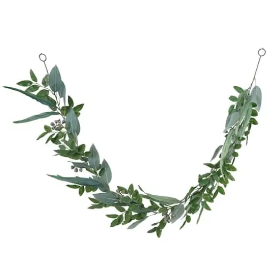 6ft. Eucalyptus Garland with Green Berries by Ashland&reg; {1}
