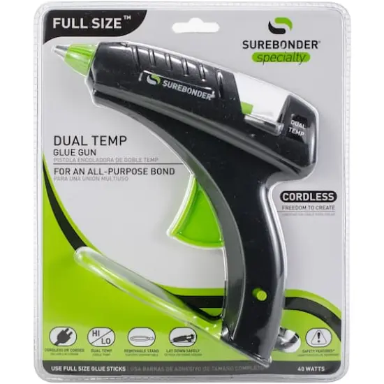 Surebonder&reg; Dual-Temp Full Size Cordless Hot Glue Gun {1}