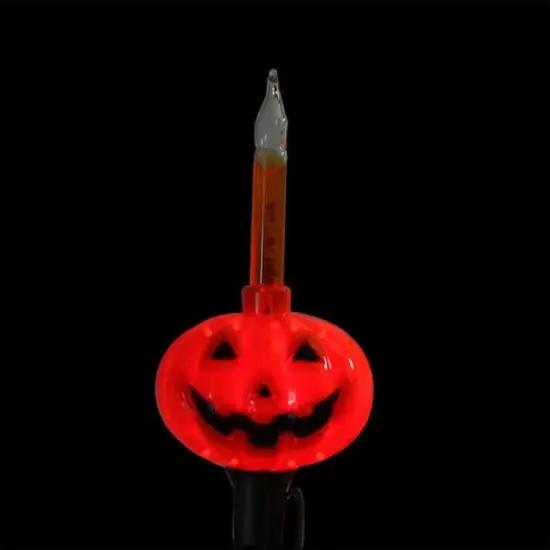 7ct. Jack O' Lantern Halloween Bubble Lights {5}