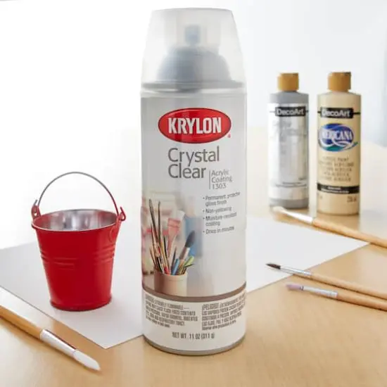 Krylon&reg; Crystal Clear Acrylic Coating {3}