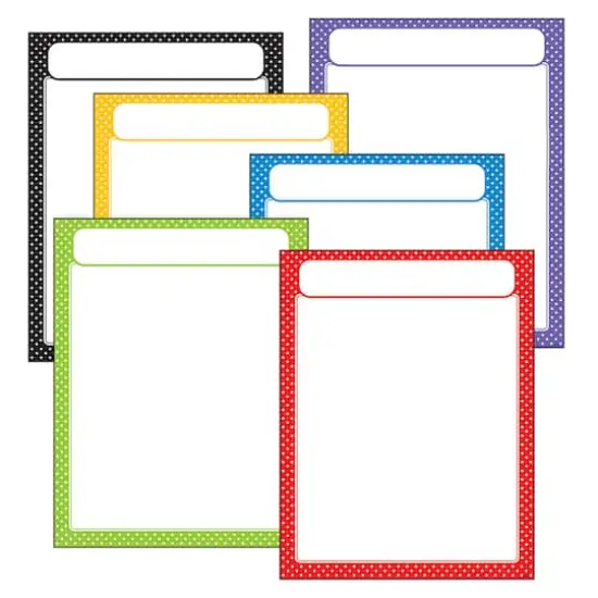 Trend Enterprises&reg; Polka Dots Learning Chart, 6ct.  {1}