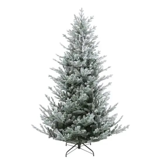 6.5ft. Unlit Real Touch&trade;️ Flocked Little River Fir Artificial Christmas Tree {3}