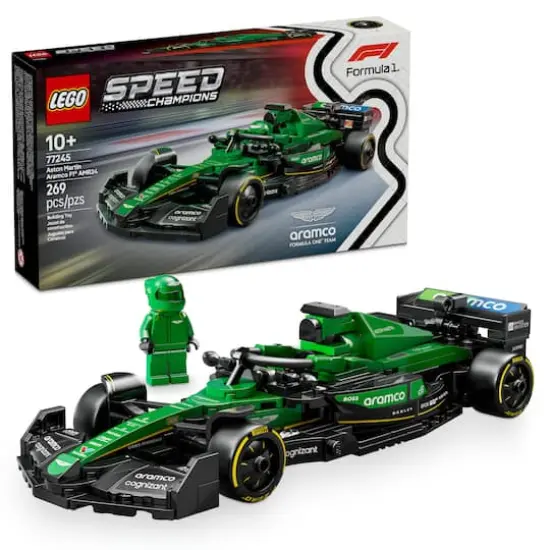 LEGO&reg; Speed Champions Aston Martin Aramco F1&reg; AMR24 Race Car Vehicle Set 77245 {1}