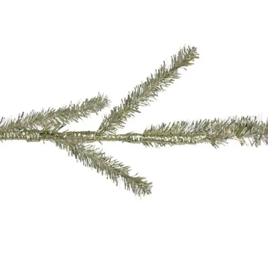 3ft. Unlit Champagne Tinsel Artificial Christmas Twig Tree {4}