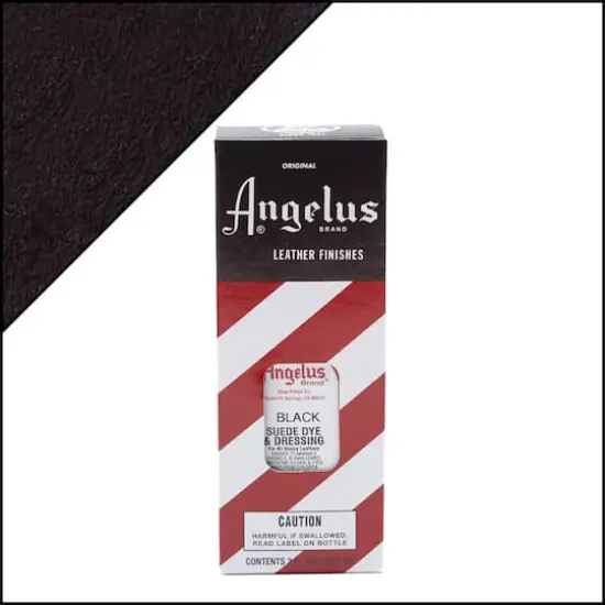 Angelus&reg; Suede Dye Black {2}