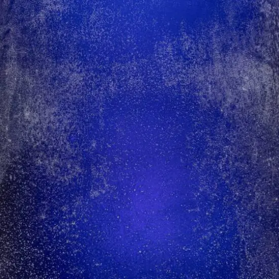 Hello Honey&reg; 9.25" Cobalt Blue Distressed Glass Vase {8}