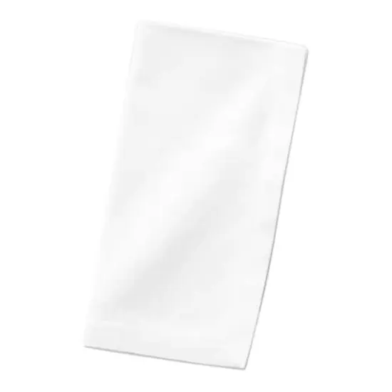 Floral Banner Cotton Twill Napkin Green/White {3}