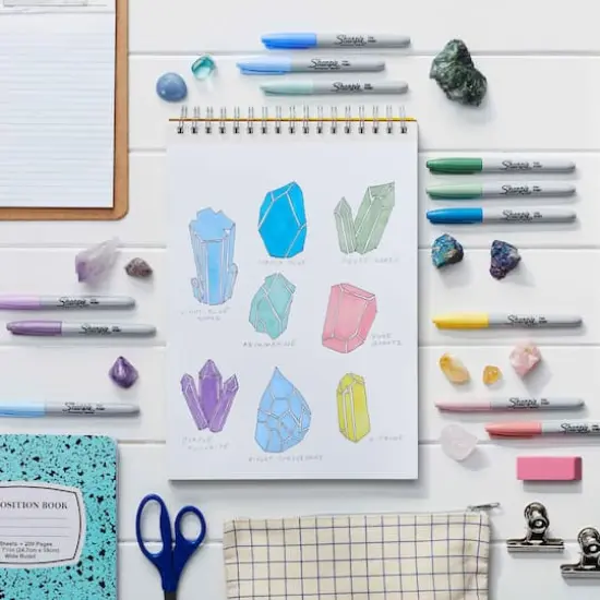 Mystic Gems Sharpie&reg; Fine Point Permanent Markers, 12ct. {7}