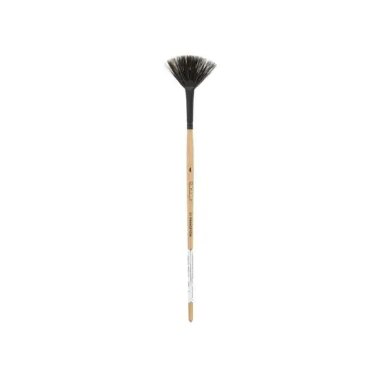 Princeton&trade; Catalyst&trade; Polytip&trade; Short Handle Bristle Fan Brush {1}