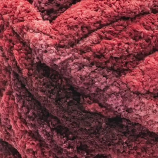 Bernat&reg; Blanket Big Mist-ical&trade; Yarn Burgundy Blend {3}