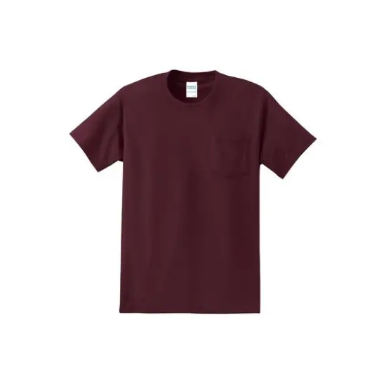 Port & Company&reg; Tall Essential Pocket Adult T-Shirt Red {2}