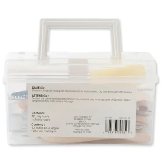 43 Piece Clay Tool Set by Craft Smart&reg;  {8}