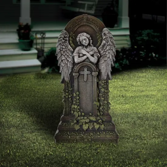 35" Gray Bleeding Angel Tombstone by Ashland&reg; {3}