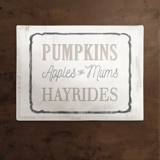 Pumpkins & Hayrides Polyester Twill Placemat {3}